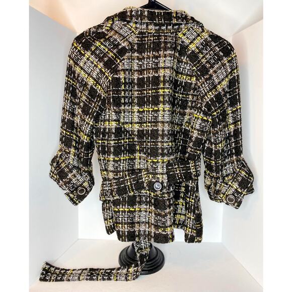 GraceElements Bk Woven Jacket women’s Size 2P Petite NWT - Picture 8 of 11